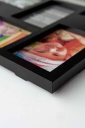 nielsen Accent Collage Frame for 13 photos 10x15 cm - White in Black - thumbnail 3
