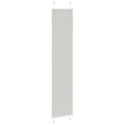Berkfield Home Pleated Blind Light Grey 45x200 cm Fabric Width 44.4 cm Polyester - thumbnail 3