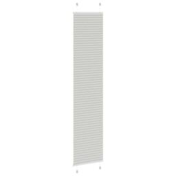 Berkfield Home Pleated Blind Light Grey 45x200 cm Fabric Width 44.4 cm Polyester - thumbnail 4
