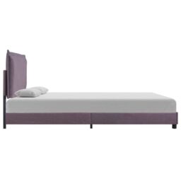 Berkfield Home Bed Frame Taupe Fabric 135x190 cm Double in Beige - thumbnail 3