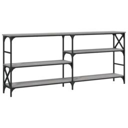 Berkfield Home Console Table Grey Sonoma 180x29x76.5 cm Engineered Wood - thumbnail 2
