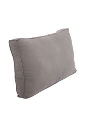 Living and Home Soft Corduroy Bedside Headboard Pillow Reading in Dark Grey - Size: Small - thumbnail 6