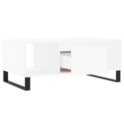 Berkfield Home Coffee Table White 90x50x36.5 cm Engineered Wood - thumbnail 6