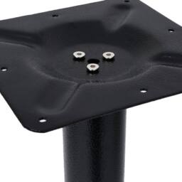 Berkfield Home Sturdy Bistro Table Leg Black 56x56x72 cm Cast Iron - Size: 56 x 56 x 72 cm - thumbnail 5