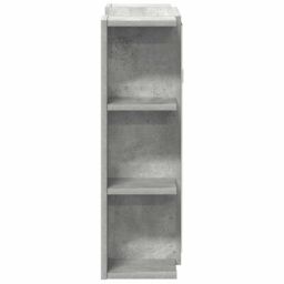 Berkfield Home Bathroom Mirror Cabinet Concrete Grey 80x20.5x64 cm Engineered Wood - thumbnail 5