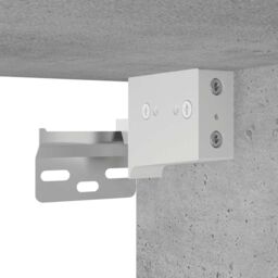 Berkfield Home Bathroom Mirror Cabinet Concrete Grey 80x20.5x64 cm Engineered Wood - thumbnail 9