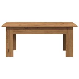 Berkfield Home Coffee Table Artisan Oak 100x60x42 cm Engineered Wood in Brown - Size: 100 x 60 x 42 cm - thumbnail 4