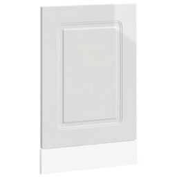 Berkfield Home Dishwasher Panel¬†Kalmar¬†High Gloss White¬†45x1.5x67 cm Engineered Wood in White - Size: 45x1.5x67 cm - thumbnail 2