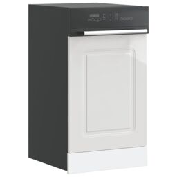 Berkfield Home Dishwasher Panel¬†Kalmar¬†High Gloss White¬†45x1.5x67 cm Engineered Wood in White - Size: 45x1.5x67 cm - thumbnail 1