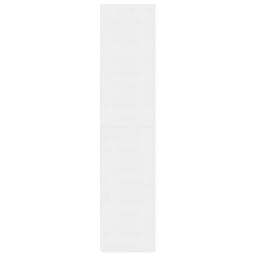 Berkfield Home Highboard White 50x41x185 cm Engineered Wood - Size: 50 x 41 x 185 cm - thumbnail 5