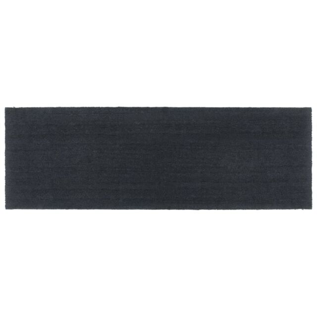 Berkfield Home Door Mat Dark Grey 100x300 cm Tufted Coir - image 1