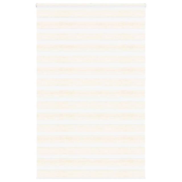 Berkfield Home Zebra Blind Marble Beige 150x230 cm Fabric Width 145.9 cm Polyester - image 1