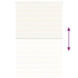 Berkfield Home Zebra Blind Marble Beige 150x230 cm Fabric Width 145.9 cm Polyester - thumbnail 5