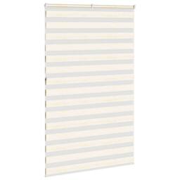 Berkfield Home Zebra Blind Marble Beige 150x230 cm Fabric Width 145.9 cm Polyester - thumbnail 4