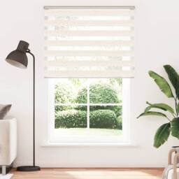 Berkfield Home Zebra Blind Marble Beige 150x230 cm Fabric Width 145.9 cm Polyester - thumbnail 2