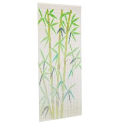 Berkfield Home Insect Door Curtain Bamboo 90x200 cm - thumbnail 2
