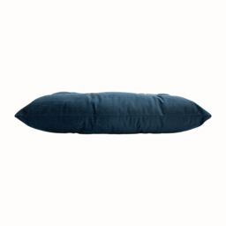 Paoletti Panther Velvet Ready Filled Cushion in Navy - Size: 30 cm x 50 cm - thumbnail 3