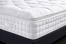 Nexus Mattresses Ltd Orthopaedic Premium Pillow Top Pocket Spring Mattress in White - Size: Single - thumbnail 2