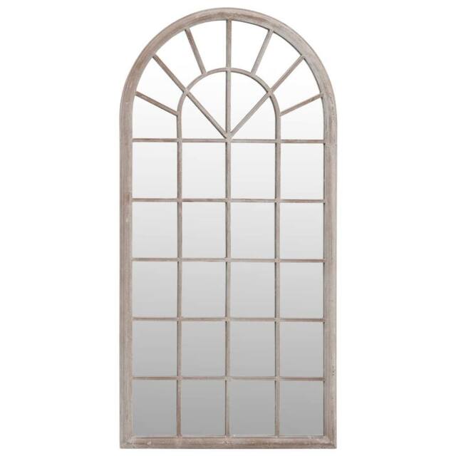 Berkfield Home Mirror Sand 90x45 cm Iron for Indoor Use in Beige - image 1