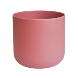Ivyline Lisbon Planter Blush Rose H26Cm D26Cm- Ceramic- Best Seller- Available from 12cm to 26 cm & 5 colours in Pink