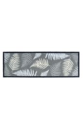 My Mat Washable Nylon Leaves 2 Indoor Mat - Size: 50 cm x 75 cm - thumbnail 1