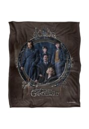 Warner Brothers Fantastic Beasts 2 Officially Licensed Silky Touch Super Soft Throw Blanket 152 x 127 cm in White - thumbnail 1