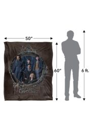 Warner Brothers Fantastic Beasts 2 Officially Licensed Silky Touch Super Soft Throw Blanket 152 x 127 cm in White - thumbnail 5