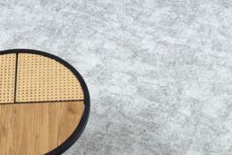 RugsX Round Pozzolana Rug in Grey - Size: 100 cm x 150 cm - thumbnail 4