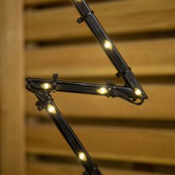 Samuel Alexander 73cm x 80cm dewdrop xmas tree with garden stakes in Black - Size: 73 cm x 80 cm - thumbnail 5