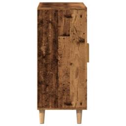 Berkfield Home Sideboard Old Wood 90x34x80 cm Engineered Wood in Brown - Size: 90 x 34 x 80 cm - thumbnail 7