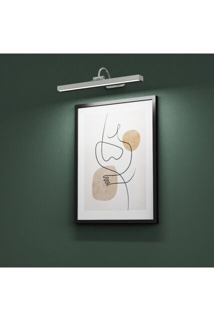 CGC Lighting 'Virgo' Curved White LED Rechargeable Magnetic USB Over Picture Wall Light - image 1