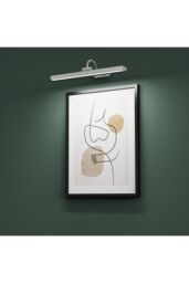 CGC Lighting 'Virgo' Curved White LED Rechargeable Magnetic USB Over Picture Wall Light - thumbnail 1