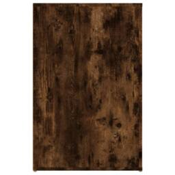 Berkfield Home Elegant Desk Smoked Oak 100x49x75 cm Engineered Wood in Brown - Size: 100 x 49 x 75 cm - thumbnail 8