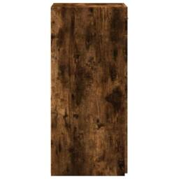 Berkfield Home Sideboard Smoked Oak 45x42.5x93 cm Engineered Wood in Brown - thumbnail 5