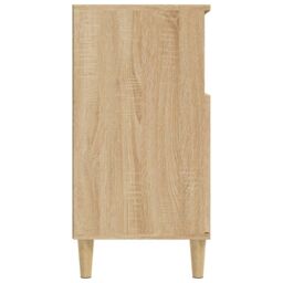 Berkfield Home Sideboard Sonoma Oak 60x35x70 cm Engineered Wood in Brown - Size: 60 x 35 x 70 cm - thumbnail 7
