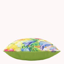 icon Indoor & Outdoor Plant Print Waterproof Cushion, Floral, Lime Back (2-Pack) - Size: 43 cm x 43 cm - thumbnail 4