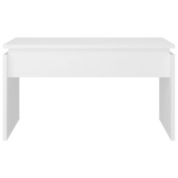 Berkfield Home Coffee Table White 68x50x38 cm Engineered Wood - Size: 68 x 50 x 38 cm - thumbnail 5