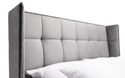 Ashfield Grey Plush Premium Velvet Ottoman Bed - King - Size: Double - thumbnail 3