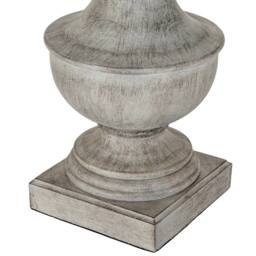 Lemon Pavilion Furniture and Decor Montara Table Lamp with Linen Shade - Resin - L41 x W41 x H66 cm White - thumbnail 3