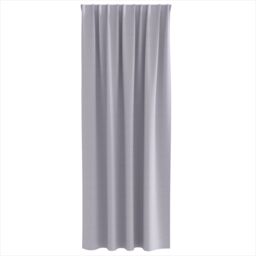 Berkfield Home Curtains with Curtains 2 pcs Metal grey 225 x 140 cm Polyester - thumbnail 3