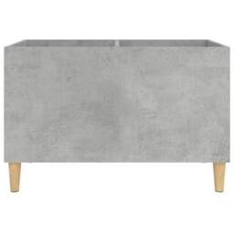 Berkfield Home Record Cabinet Concrete Grey 74.5x38x48 cm Engineered Wood - thumbnail 5