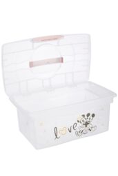 Keeeper Minnie Traveller Organising Storage Box with Lid Nordic Pink - thumbnail 4