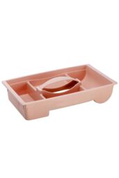 Keeeper Minnie Traveller Organising Storage Box with Lid Nordic Pink - thumbnail 3
