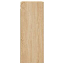 Berkfield Home Wall Mounted Cabinets 2 pcs Sonoma Oak Engineered Wood in Tan - thumbnail 7