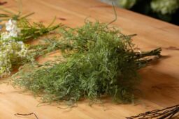 Love Lace Asparagus Fern Artificial Flower Bunch in Green - thumbnail 3