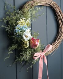 Love Lace Asparagus Fern Artificial Flower Bunch in Green - thumbnail 5