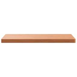 Berkfield Home Table Top 80x80x4 cm Square Solid Wood Beech in Brown - Size: 80 x 80 x 4 cm - thumbnail 3