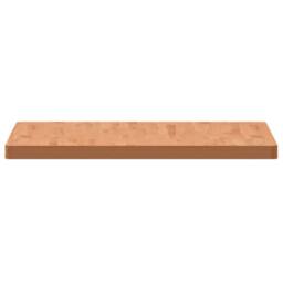 Berkfield Home Table Top 80x80x4 cm Square Solid Wood Beech in Brown - Size: 80 x 80 x 4 cm - thumbnail 5