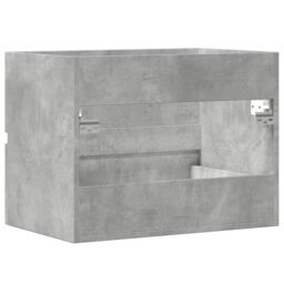Berkfield Home Bathroom Cabinet Concrete Grey 60x38.5x45 cm Engineered Wood - thumbnail 6