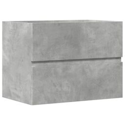 Berkfield Home Bathroom Cabinet Concrete Grey 60x38.5x45 cm Engineered Wood - thumbnail 2